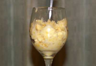 マンゴーのアイスクリームのレシピ